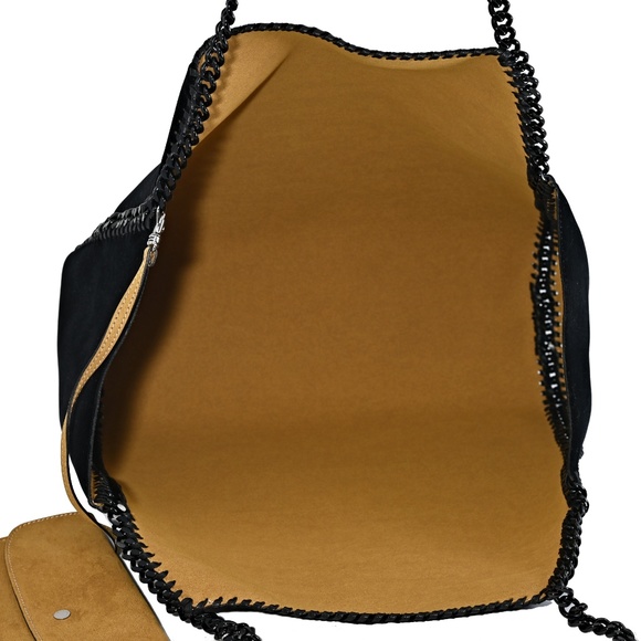 New Stella McCartney Large Reversible Velvet Tote - Picture 6 of 8